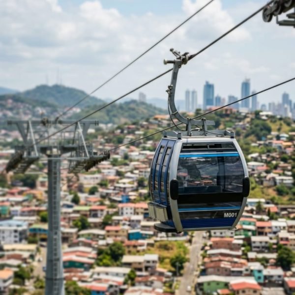 proyecto del Teleférico de Panamá y San Miguelito